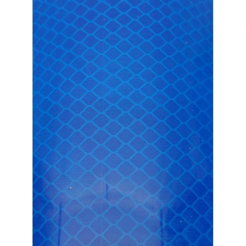 Blue Diamond Reflector Sign Plotter Cutter‎ Vinyl Caution Tape ROLL 6